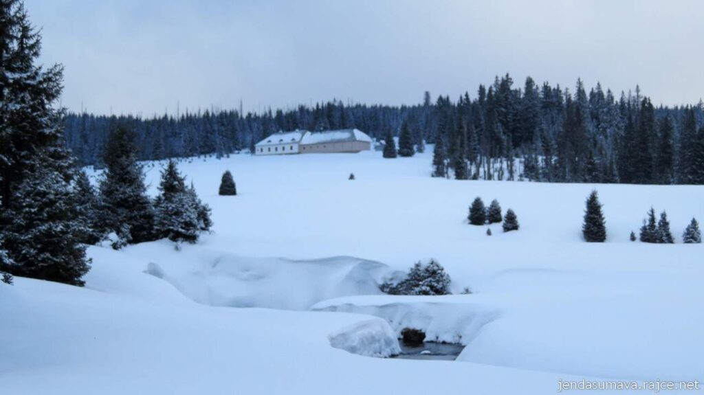 Jak to bývá se sněhem ke konci roku na Šumavě?
Sníh na Březníku v roce 2017