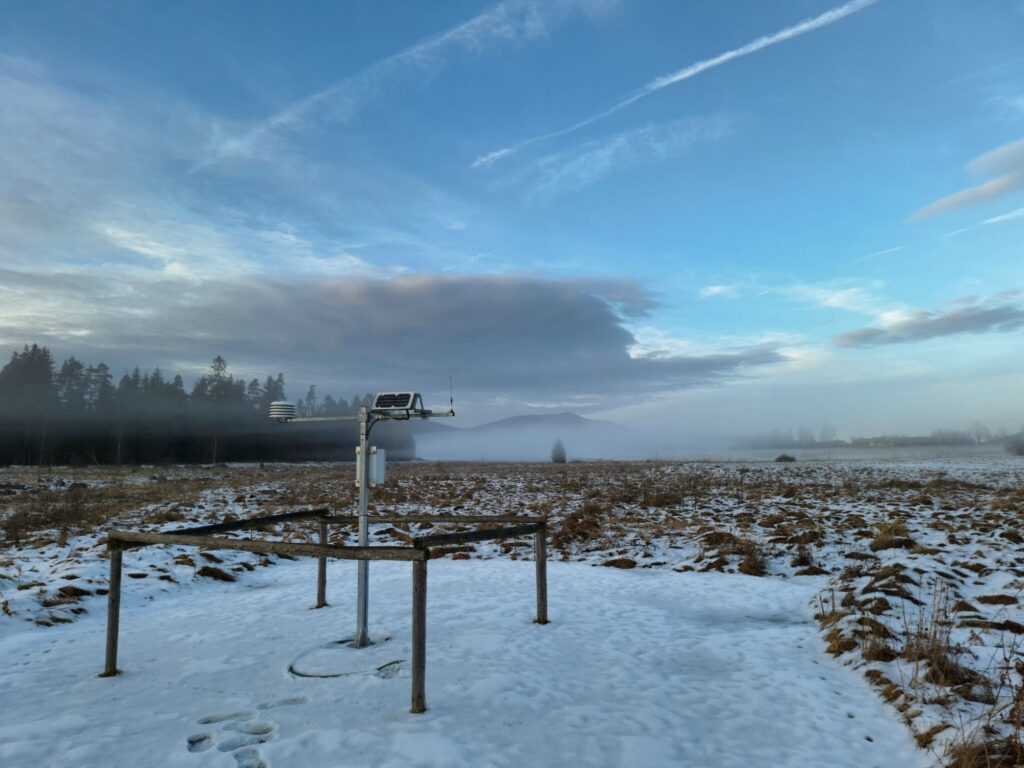 Zhodnocení zimy 2024/2025 na stanici Volary, Luční potok