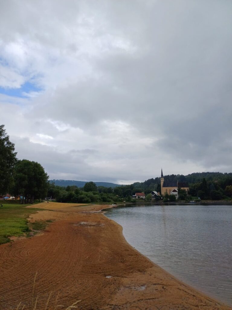 Teplota vody na Šumavě 19. července 2025