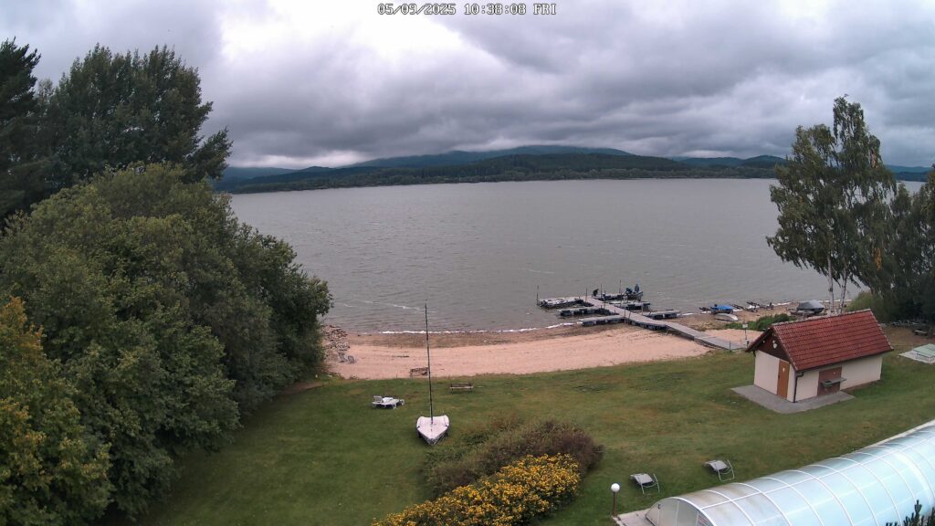 Teplota vody na Šumavě 5. září 2025